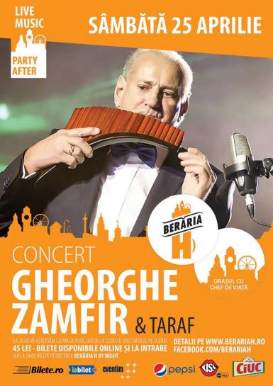 poze concert gheorghe zamfir taraf
