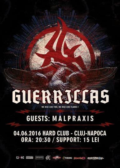 poze concert guerrillas hard club cluj invitati malpraxis