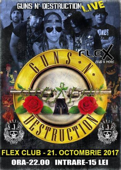 poze concert guns n destruction