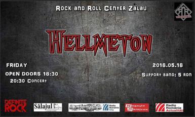 poze concert hellmeton at rock and roll center zalau