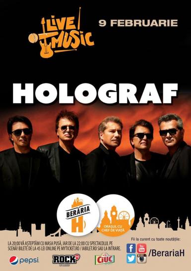 poze concert holograf pe 9 februarie in orasul cu chef de viata