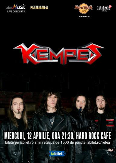 poze concert kempes la hard rock cafe