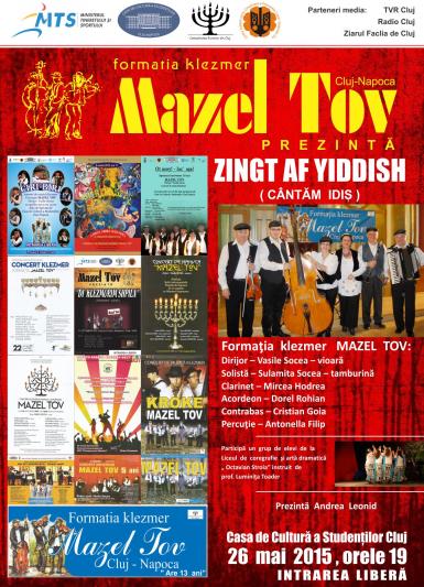 poze concert klezmer la cluj cu formatia mazel tov