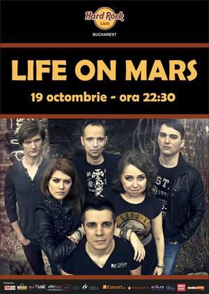 poze concert life on mars in hard rock cafe