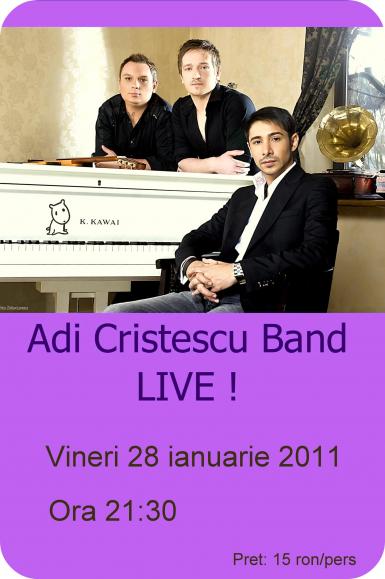 poze concert live adi cristescu band sereno music club
