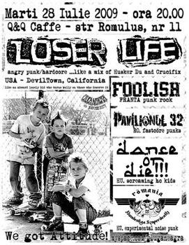 poze concert loser life in q q caffe din timisoara