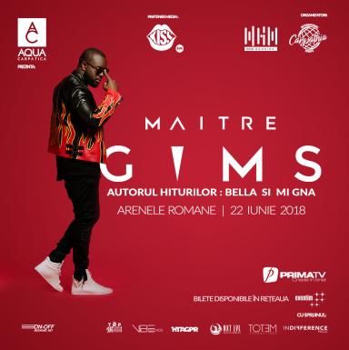 poze concert maitre gims