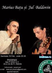 poze concert marius batu si jul baldovin in iasi
