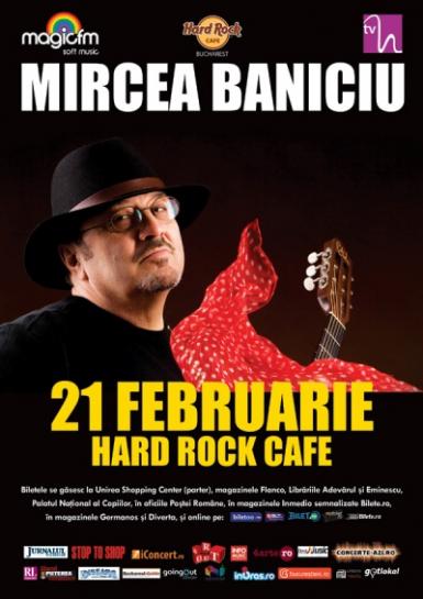 poze concert mircea baniciu in hard rock cafe