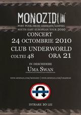 poze concert monozid in underworld bucurest
