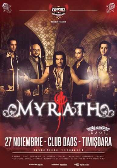 poze concert myrath la timisoara