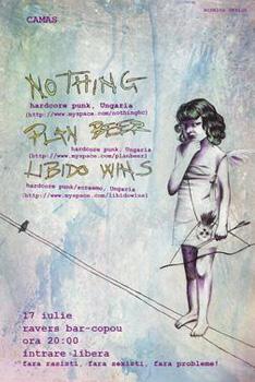 poze concert nothing plan beer libido wins in ravers bar din iasi