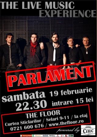 poze concert parlament in club the floor