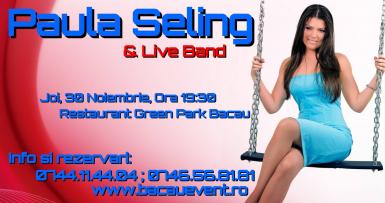 poze concert paula seling in bacau