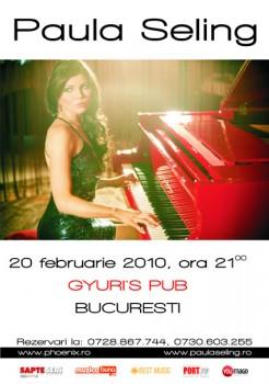 poze concert paula seling in gyuri s pub din bucuresti