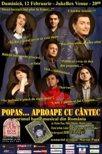 poze concert popas band in jukebox venue