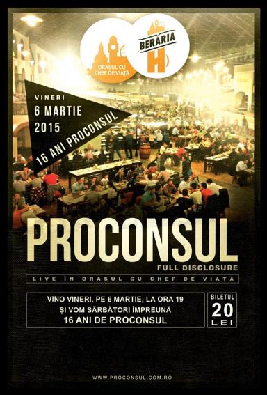 poze concert proconsul