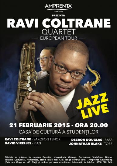 poze concert ravi coltrane la cluj