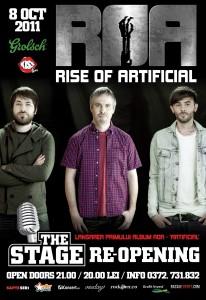 poze concert rise of artificial la bacau