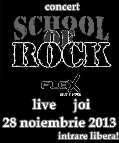 poze concert school of rock la arad