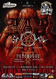 poze concert sin of god psychogod live in private hell