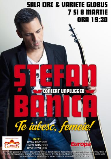 poze concert stefan banica te iubesc femeie la circul globus