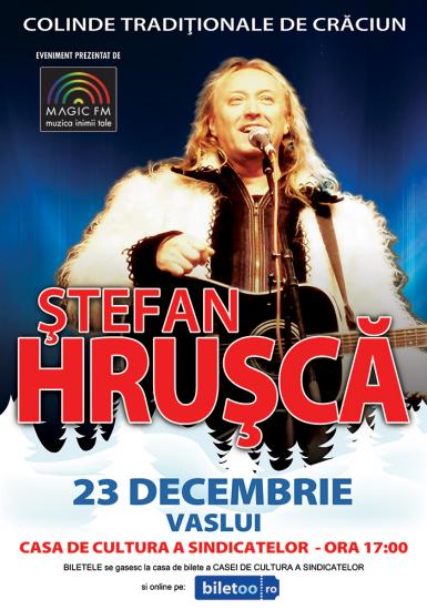 poze concert stefan hrusca la vaslui in 2014