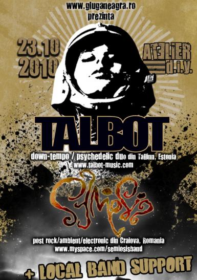 poze concert talbot si semiosis timisoara