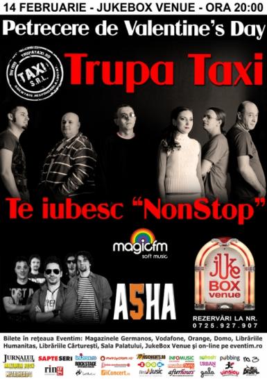 poze concert taxi in jukebox venue