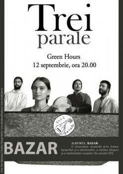 poze concert trei parale la green hours din bucuresti