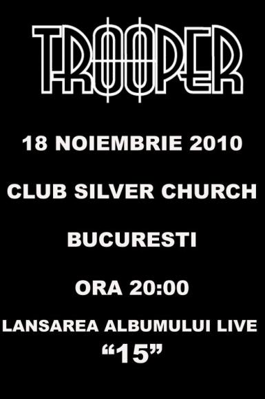 poze concert trooper aniversare 15 ani si lansare de album