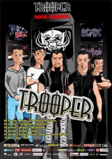 poze concert trooper la brasov