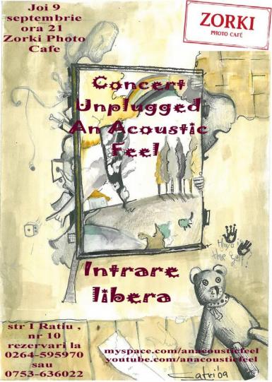 poze concert unplugged in zorki photo cafe cluj