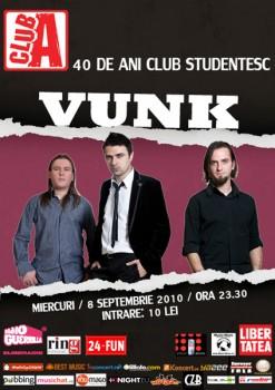 poze concert vunk in club a din bucuresti