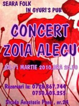 poze concert zoia alecu la gyuri s pub din bucuresti