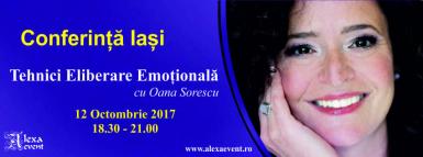 poze conferinta iasi tehnicile eliberare emotionala cu oana sorescu