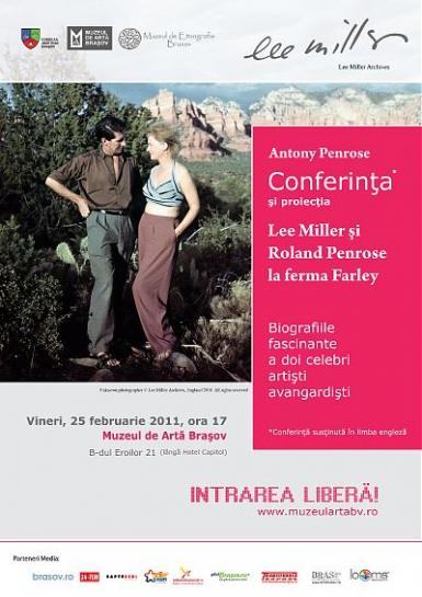 poze conferinta lee miller si roland penrose la ferma farley 