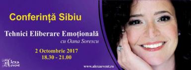 poze conferinta sibiu tehnicile eliberare emotionala cu oana sorescu