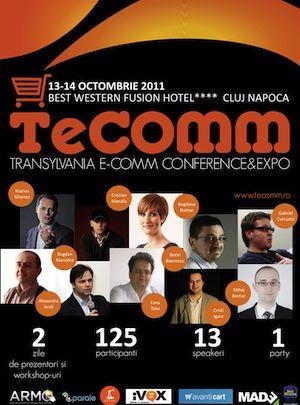 poze conferinta transylvania ecommerce tecomm 