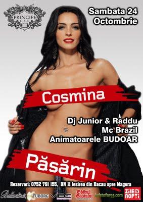 poze cosmina pasarin in club principe