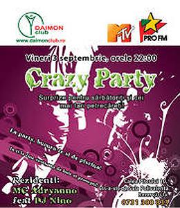 poze crazy party la daimon club din bucuresti