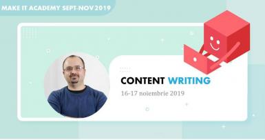 poze curs content writing 16 17 noiembrie 2019