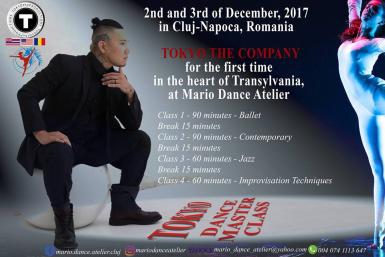 poze dance masterclass with tokyo