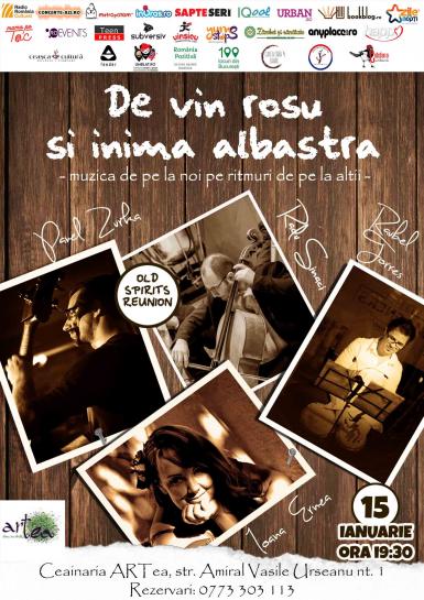 poze  de vin rosu si inima albastra concert live