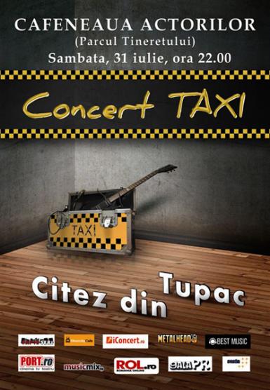 poze concert taxi la cafeneaua actorilor din bucuresti