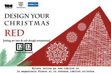 poze design your christmas red craft sessions