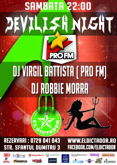 poze devilish night cu dj virgil battista pro fm si dj robbie morra