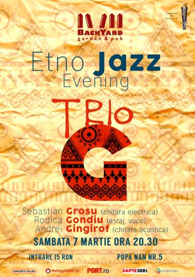 poze etno jazz evening trio g