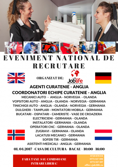 poze eveniment national de recrutare