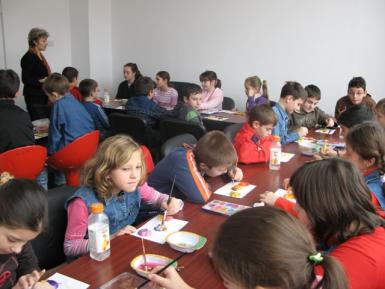 poze evenimente dedicate sarbatorilor de iarna in oraselul copiilor 